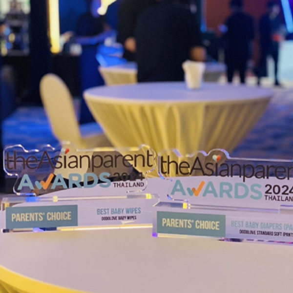 DODOLOVE ได้รับรางวัล The Asianparent Awards